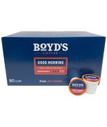 Boyd’s Good Morning Medium Roast Single Serve Coffee Pods – 80 Count - $1,650.78 MXN