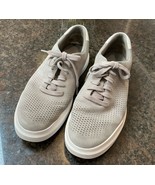 Cole Haan Sneakers Men&#39;s Size 11.5 M Grand Series C31220 Beige/Gray Leather - $480.32 MXN