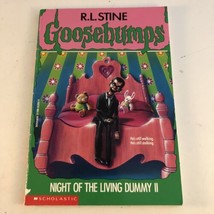 Goosebumps #31 Night of the Living Dummy II 2 TRUE 1st Printing First RL Stine - £7.81 GBP