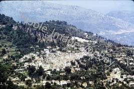 1971 Scenic Aerial City View Roquebrune Kodachrome 35mm Slide - £3.11 GBP