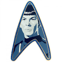 Star Trek Mr. Spock Delta Pin Blue - $19.98