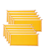 Hives-Deep or Brood Size Beehive Frame Foundation 10 Pack Honey Bee 100%... - $51.15