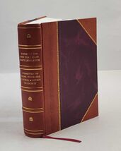 An item in the Books & Magazines category: Report of the New York State Joint Legislative Committee on Crim [Leather Bound]