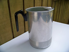 Vintage Aluminum Camping Coffee Pot Pitcher Stove Top - £7.95 GBP