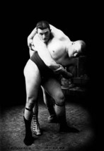 Hip Throw: Russian Wrestlers - Art Print - £17.68 GBP+