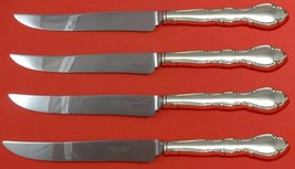 Andante by Gorham Sterling Silver Steak Knife Set 4pc Large Texas Sized Custom - £227.87 GBP