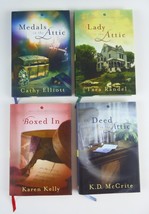 Annie&#39;s Attic Mysteries Lot of 4 Hardcover Books, Lady, Medals, Deed, Boxed In - £9.33 GBP