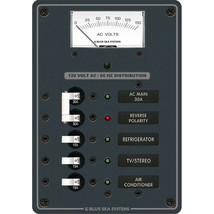 Blue Sea 8043 AC Main +3 Positions Toggle Circuit Breaker Panel - White Switches - $319.17