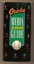 1988 Baltimore Orioles media Guide MLB Baseball - £18.77 GBP