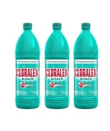 Lot of 3 Cloralen 3-In-1 Cleaner Household Cleaning Liquid Bleach 32.12 ... - $273.70 MXN