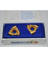 NEW Lot of 2 SECO 27NR 11.5 NPT 3M CP50 CARBIDE INSERTS - EDP# 73499 - £38.93 GBP