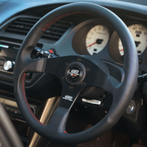 Jdm Mugen Steering Wheel 350mm 14in Leather - £67.26 GBP+