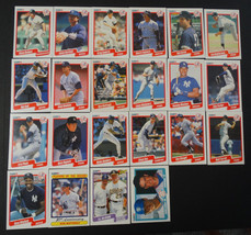 1990 Fleer New York Yankees Team Set of 22 Baseball Cards Missing 4 Cards - £2.80 GBP