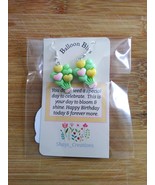Cute Pastel, Up &amp; Away Balloon Birthday earrings for her special day. Ke... - $13.60 CAD