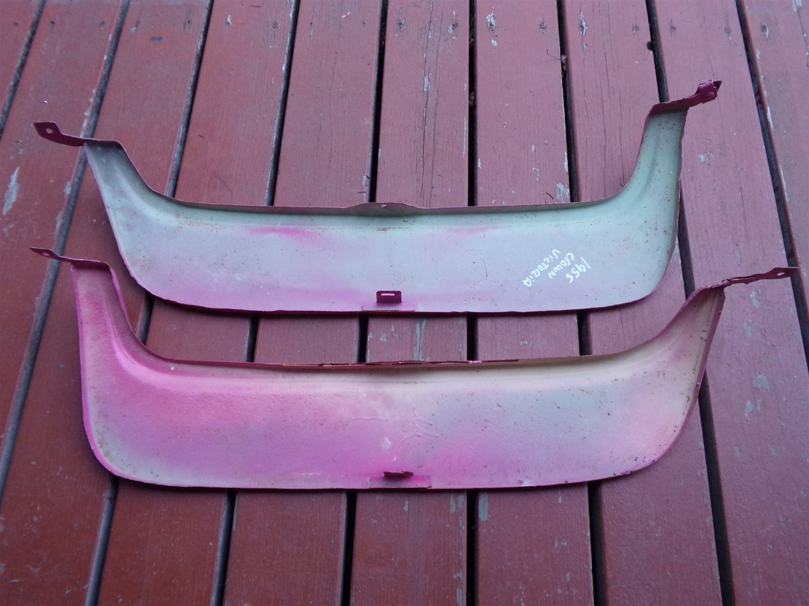 1955 Ford Crown Victoria Fender Skirts OEM Pair VGUC Item image 4