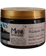 MAUI Moisture Detoxifying VOLCANIC ASH Scalp Care Mask 12 oz, 2 PACK - £18.30 GBP