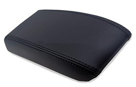 Fits 1984-1989 Toyota 4Runner Hilux Synthetic Black Leather Console Lid Armrest  - $15.70