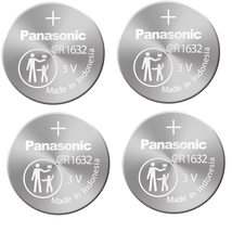 4pcs Panasonic CR1632 Cr 1632 3v Coin Lithium Battery, Remote Keyless Entry Tran - £5.18 GBP