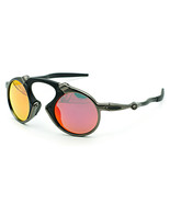 Top X-Metal Madman Sunglasses Sports Polarized Riding Iridium Ruby Red Mirror - $48.99