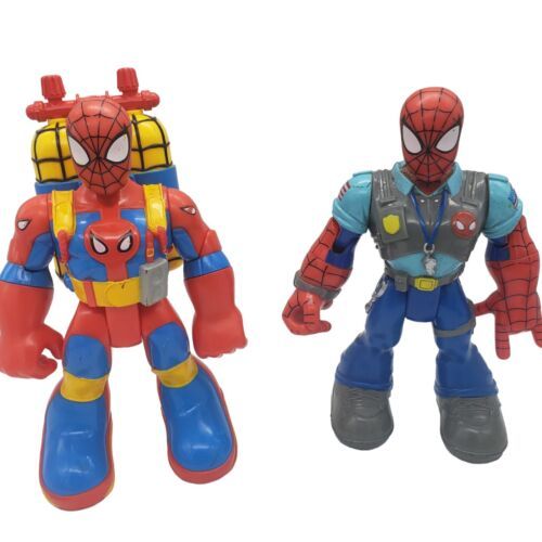Fisher Price Toy Biz Rescue Heroes Marvel Spider-Man Super Heroes Scuba & Coach - $14.50