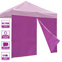 Instahibit Privacy Sidewall Zipper Uv30+ Fits 10X10Ft Canopy Garden 1 Piece - £47.15 GBP