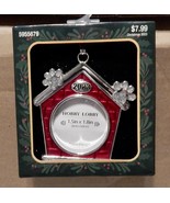 Christmas Ornament Dog House Picture 1.5&quot; x 1.8&quot; Hobby Lobby Metal NIB 272L - $14.24 CAD