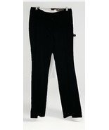 Ann Taylor LOFT Size 4 Julie Boot Cut Black Low Rise Pants Curvy Streach... - $38.28 CAD