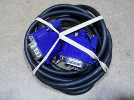 7CCC11 6&#39; LONG 15 PIN MONITOR CABLE, VERY GOOD CONDITION - £6.64 GBP