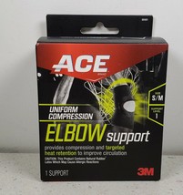 Ace 3m Uniform Compression Elbow Support S/M Level 1 NIB - $11.38