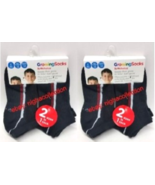 2 x 4Pair=8Pairs Boys Growing Socks - Two sizes in one Sock, Shoe Sz 5-13 - $17.81