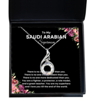 Necklace Present For Saudi Arabian Mom - To My Supermom - Jewelry Phoenix  - £39.46 GBP