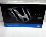 2007 Honda Accord Sedan Owners Manual Handbook OEM E03B19020 - $28.21