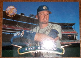 Baseball Card- Dave Nilsson 1996 Stadium Club #372 - £0.79 GBP