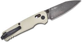 Kershaw Bel Air MAGNACUT DuraLock KVT Folding Knife 3&quot; CPM-MagnaCut Blac... - £204.02 GBP