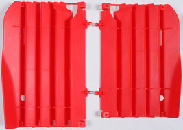 Polisport Radiator Guards Covers Shields Red 8456400002 - $30.99