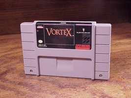 SNES Vortex Game Cartridge, no. SNS-4V-USA, from Electro Brain, cleaned, tested - £17.24 GBP