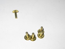LIONEL POST-WAR PART 600-3650-007 - AXLE EYELETS -  5 PCS - NEW- M21 - $2.08