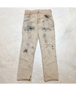 *READ* Carhartt Tan Relaxed Fit Distressed Work Pants (102517-918) - Fit... - $22.95