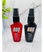 BOD man Most Wanted &amp; BOD man Black Fragrance Body Spray 1.8oz  80% Full - $237.71 MXN