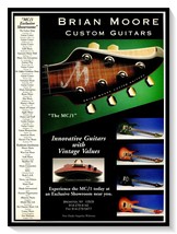 Brian Moore Custom Guitars The MC/1 Showrooms Vintage 1995 Print Magazin... - £7.58 GBP