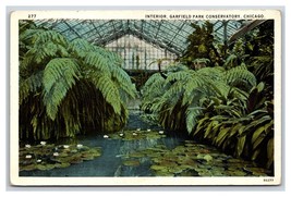 Garfield Park Conservatory Interior Chicago Illinois IL UNP WB Postcard W7 - £3.12 GBP