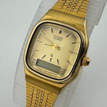 VTG Citizen Analog digital Watch 8960-094671 Women Gold Tone ~For Parts ... - $531.05 MXN