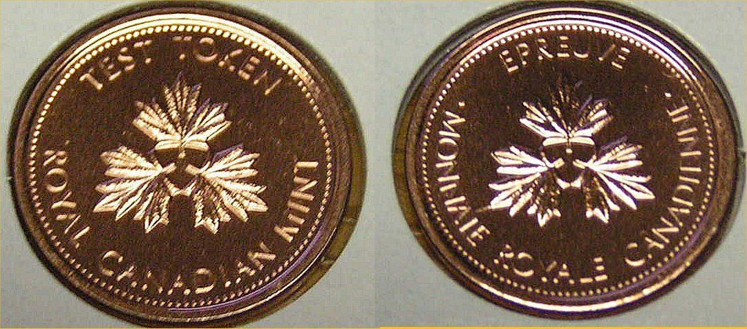 Primary image for 2006 Canada One Cent Penny Test Token Proof Like