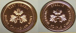 2006 Canada One Cent Penny Test Token Proof Like - £19.97 GBP