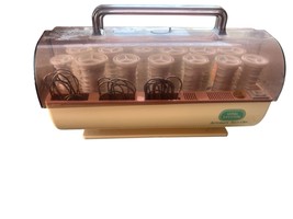 Vidal Sassoon VTG Hairsetter 20 Hot Rollers Curlers Set Auto Shut Tested... - €8,61 EUR