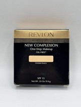 Revlon New Complexion One-Step Makeup - Tender Peach - Original Formula New - $29.99