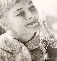 1962 RC Cola Royal Crown Advertisement Soda Pop Beverage Beautiful Woman... - $41.05 CAD