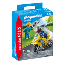 PLAYMOBIL 70380 - Special Plus - Kids with Mini-Moto Motorcycle 2021 NEW - $279.41 MXN