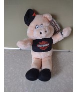Vintage NWT 1993 Harley Davidson Hog Pig Play By Play Stuffed Animal Plushy - $17.95 CAD
