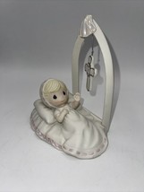 Precious Moments, Child Of God Porcelain Girl Figurine Baptism #113021 - £16.42 GBP